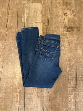 5/$15 Jordache Skinny Jeans in Medium Blue Wash size 12